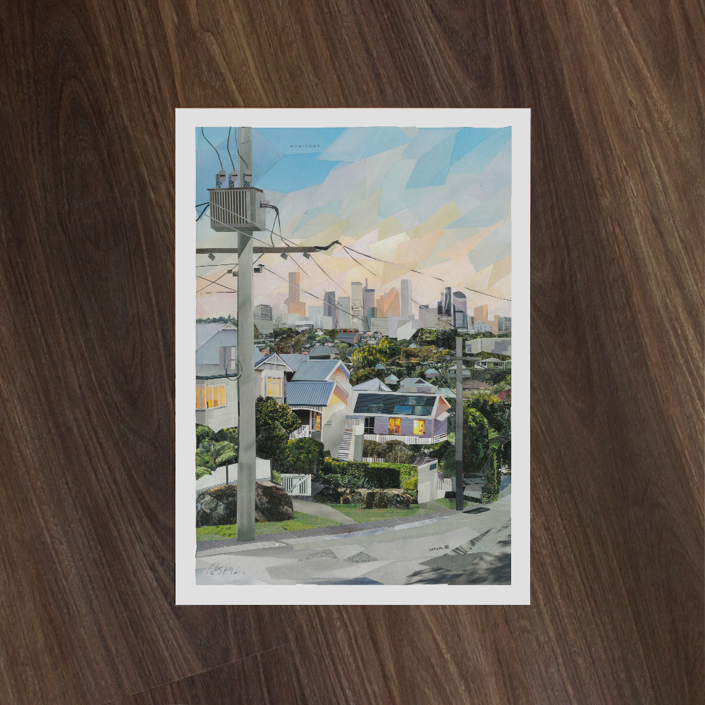 A Warm city glow